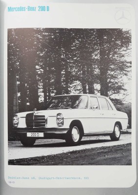 Каталог «Мерседес-Бенц». СССР, Москва, 1973.